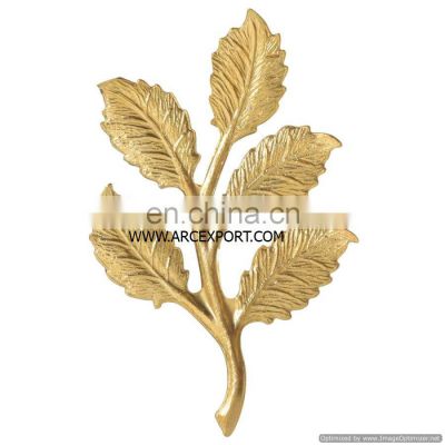 gold leaf wall art decoration