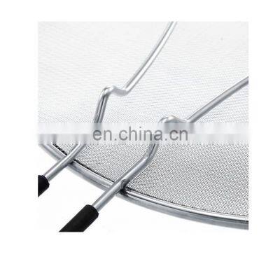 Stainless Steel Fry Pan Splatter Screen Guard