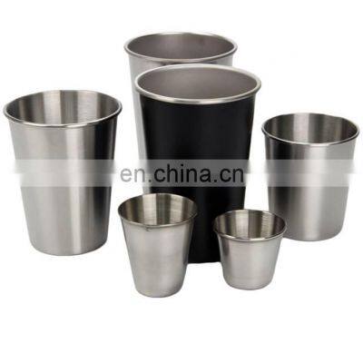 Factory price 304 Stainless Steel 500ml Pint Cups