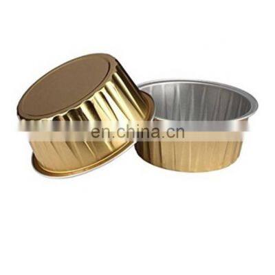 New Aluminum Foil 125 ml Cake Cup Cupcake Baking Cup