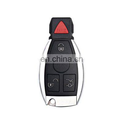 Keyless Entry 4 Buttons Remote Control Smart Car Key Shell For Benz BGA NEC Auto Key