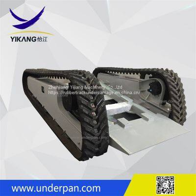3 Tons Triangle Rubber Track Undercarriage for Farm Tractor From China Chassis Manufacturer photo-4