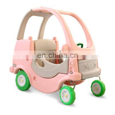 New Design Colorful Indoor Children Plastic Toy Ride on Princess Car Fire Truck Car photo-3