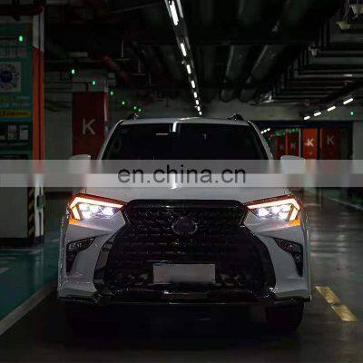 Prefect facelift conversion 4-Lends LED headlights headlamp for Toyota 4Runner 100% fit complete