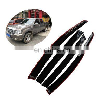 car rain guard side window wind deflectors door rain vent visors/sun visor deflectors for BAIC