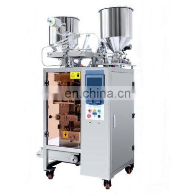 Full automatic single lane hair dye shampoo packing machine with pockets