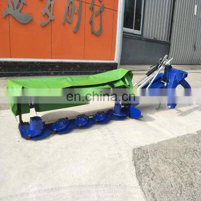 High Efficiency Hay Mower 5 Disc Rotatory Mower Forestry Disc Mulcher Animal Silage Chaff Cutter Disc Mower for Sale photo-3