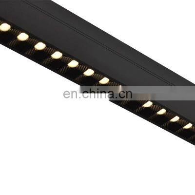 HUAYI Factory Wholesales Suspended Trimless Linear Light Shapes Led Linear Light 1200mm 1500mm 4ft 8ft Led Shop Light Fixtures photo-5
