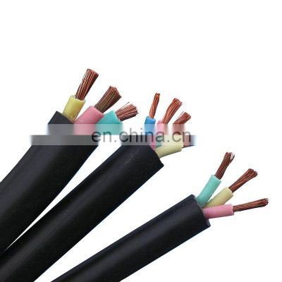 3 Core 6mm Flexible Electric Wire Copper Conductor Unshielded Control Cable