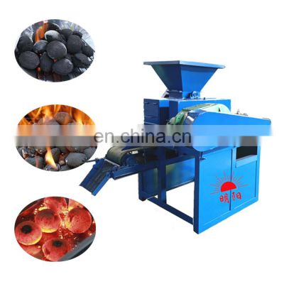 Factory Supply Barbecue Charcoal Production Line Coal Powder Dust Briquette Ball Press Machine For Sale