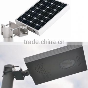 2014! New outdoor IP65 LED solar street garden security light with PIR motion sensor