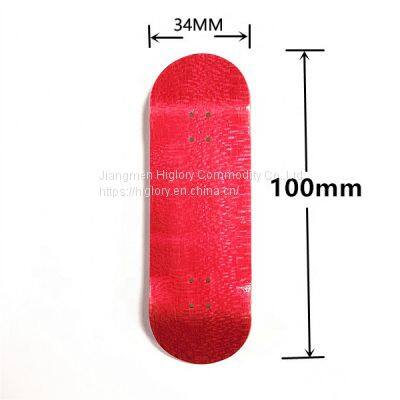 Mini Finger Skateboard Complete Professional Maple Wood Finger Board With Ball Bearings photo-5