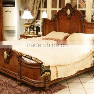 Hotel Bed Designs of Princess Bed Canopy Wooden Bedroom Furniture Set Quality Choice photo-2