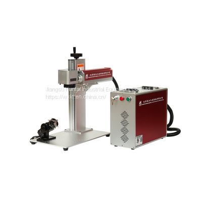 Plastic PVC ABS metal laser marking engraving machine Raycus JPT MAX fiber laser source