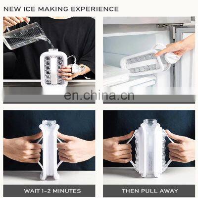 17 Grids Ice Ball Kettle Ice Maker Mould With Lid Cube Mold Cubic Makers Container Trays photo-5