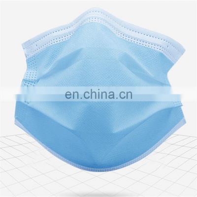 Approve CE Cheapest Surgical Medical Facemask 3 Ply Earloop Masque Disposable Mask