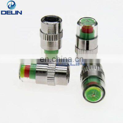 Tire Valve Cap With Pressure Indicator Tyre Pressure Monitor Valve Caps 36 PSI 2.4 Bar Air Alert Tire Valve Caps photo-2