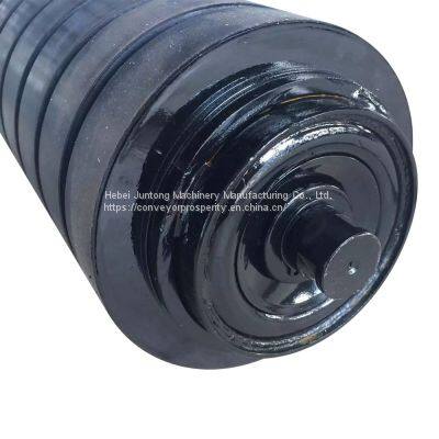 AS Belt Conveyor Q235 Carbon Steel Impact Roller for Oil Sands