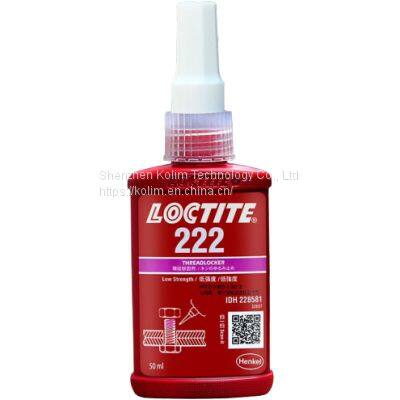 Loctite 222-50ml thread locking agent screw glue