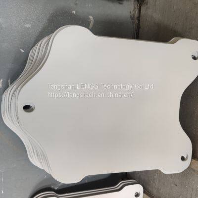 Advanced NSiC Fish-setter Plates, NSiC Fish Cranks With Alumina Coating, Nitrided Bonded Silicon Carbide Ceramic Kiln Shelves, NSiC Plain Batts, SiC Plates, photo-2