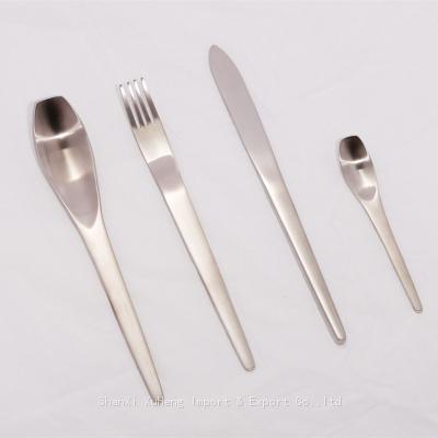 Factory New Design Silverware High Quality Cutlery Flatware Set Of Knife Fork And Spoon