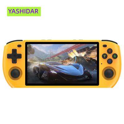 New Powkiddy Rgb10 Max3 5.0 Inch 1280*720 Ips Screen Retro Video Handheld Game Console Open Source Linux Children Gifts photo-5