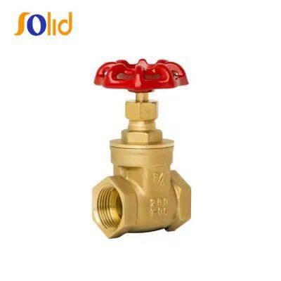 CW614n BSP Threaded Brass Gate Valve With Price