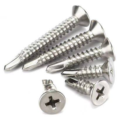 Good quality countersunk head screw full thread Stainless steel