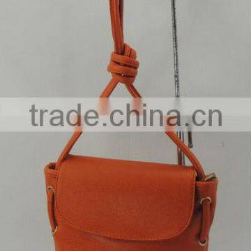 Hot Selling Orange pu handbags/message handbags