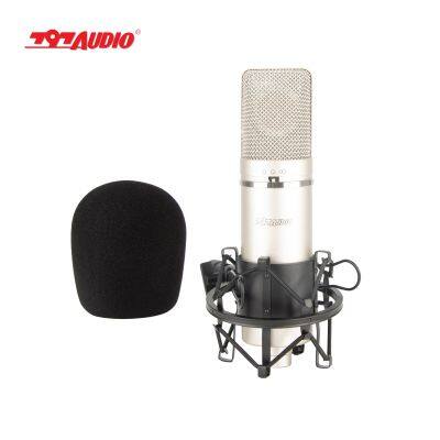 797Audio CR86 Professional Studio XLR Condenser Recording Microphone Metal Wireless Microphone Noise Cancelling Singing Speaker High Quality photo-4