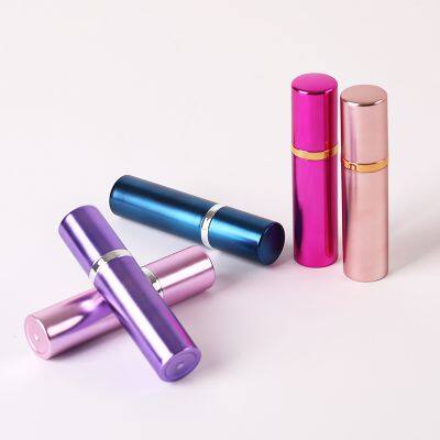 5ml 8ml Bottom Refill Aluminum Glass Spray Perfume Bottle with Cap