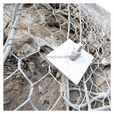Wholesale Hr30 Rockfall Protection Mesh Reinforced Hexagonal Netting for Slope Protection and Rockfall