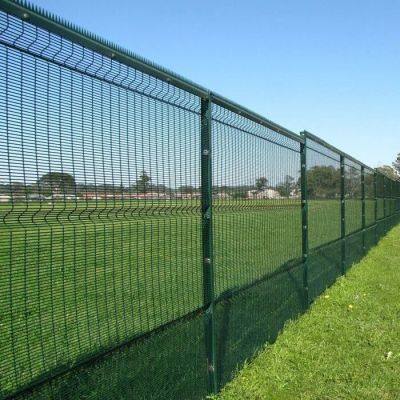 358 Anti Climb Security Fence Galvanized & PVC Coated Dual Protection Fence photo-1