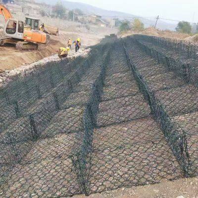 Galvanized Iron Wire Gabion 3x1x1m With 2.7mm Diameter for Construction photo-2