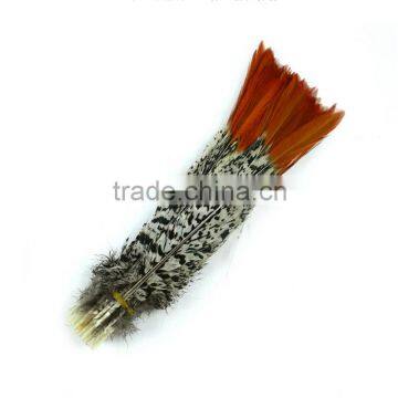 wholesale red pheasant tail feathers lady amherst silver pheasant feathers