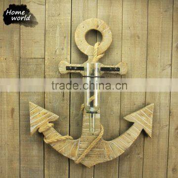 Home Unique Distinctive Antique Ancient Display Wooden Wine Rack photo-2