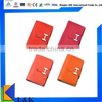 multi color soft leather card holder/id card holders/business card holder