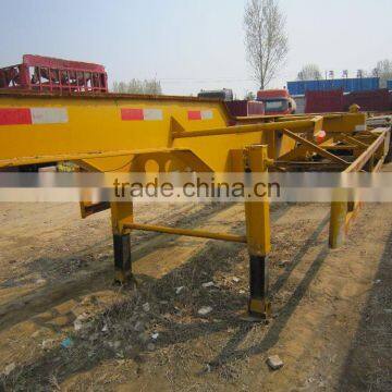Used Good Condition Truck Trailer/ Secondhand Low Flatbed Truck Trailer in Top Performance photo-3