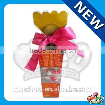 Fruit Jelly Bean Candy in Easter Carrot