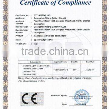 Long Life 12voltage 200ah Agm Gel Dry Cell With CE Certificate photo-5