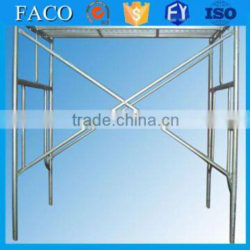 good metal ladder scaffolding pre-galvanized frame system