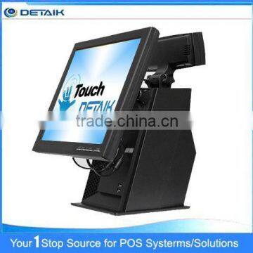 DTK-POS1508 All In One Point Of Sale 15 Inch Touch Cash Register for Supermarket