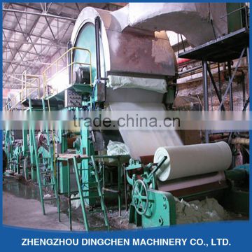 2016 new type in china made cheap toilet tissue paper making machine