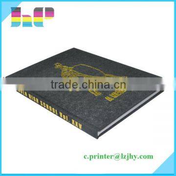 Shenzhen OEM Factory Leather Hot Foil Book Print