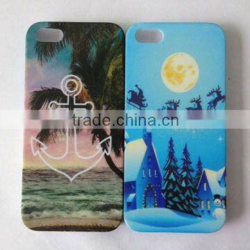 Factory Custom Design Cheap Water Printed Mobile Covers For iPhone 5s Back Cases