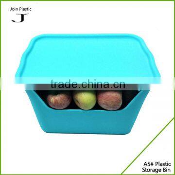 Colorful Large Capacity Plastic apple Storage boxes for Household Storage