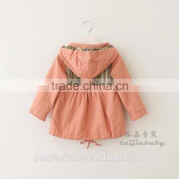 2016 New Design Fashion Children Girls Coat Three Colors Cotton Winter Coat Kids Overcoat photo-6