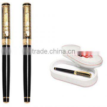 Cheap gold pen with gift box