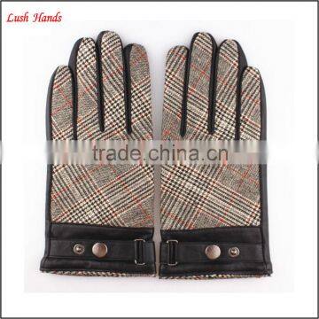 Men's fashion dressing leather gloves hand gloves manufacturers in china