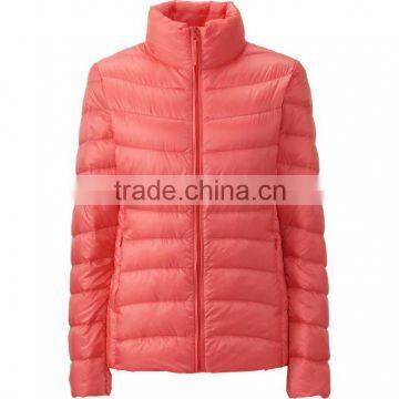 custom winter jacket women light down jacket wholesale